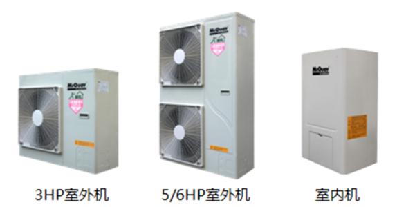 A+Smart低环温分体式变频空气源热泵